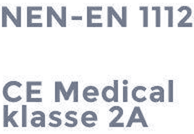 NEN-EN 1112, CE Medical klasse 2A
